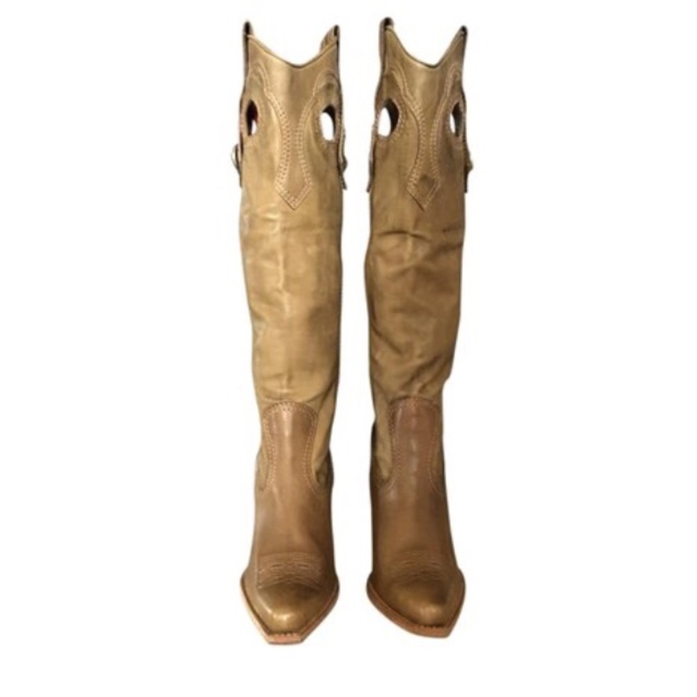 Christian Dior Leather Boots